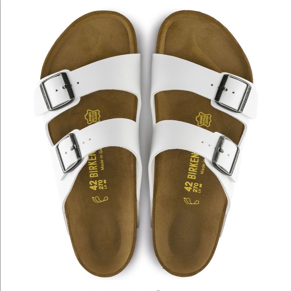 White Birkenstock Size 7